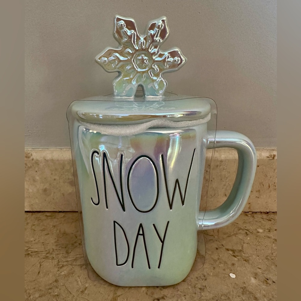NEW Rae Dunn Artisan Collection by Magenta “SNOW DAY” ceramic coffee tea Mug - Picture 8 of 13